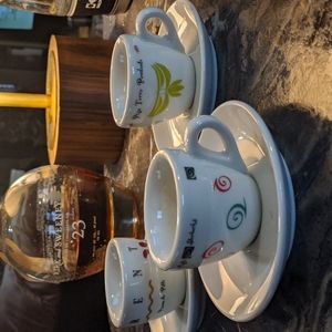 set of 3 Starbucks espresso cups